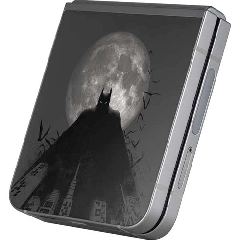 DC Comics Batman On City with Moon Art Galaxy Z Flip6 Skin